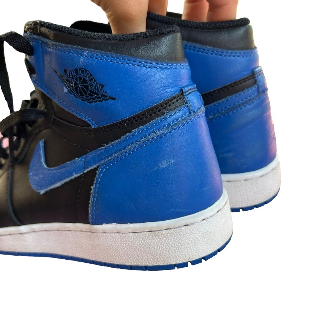 2017 Nike Air Jordan 1 Retro High Royal GS 575441-007 - Picture 6 of 9